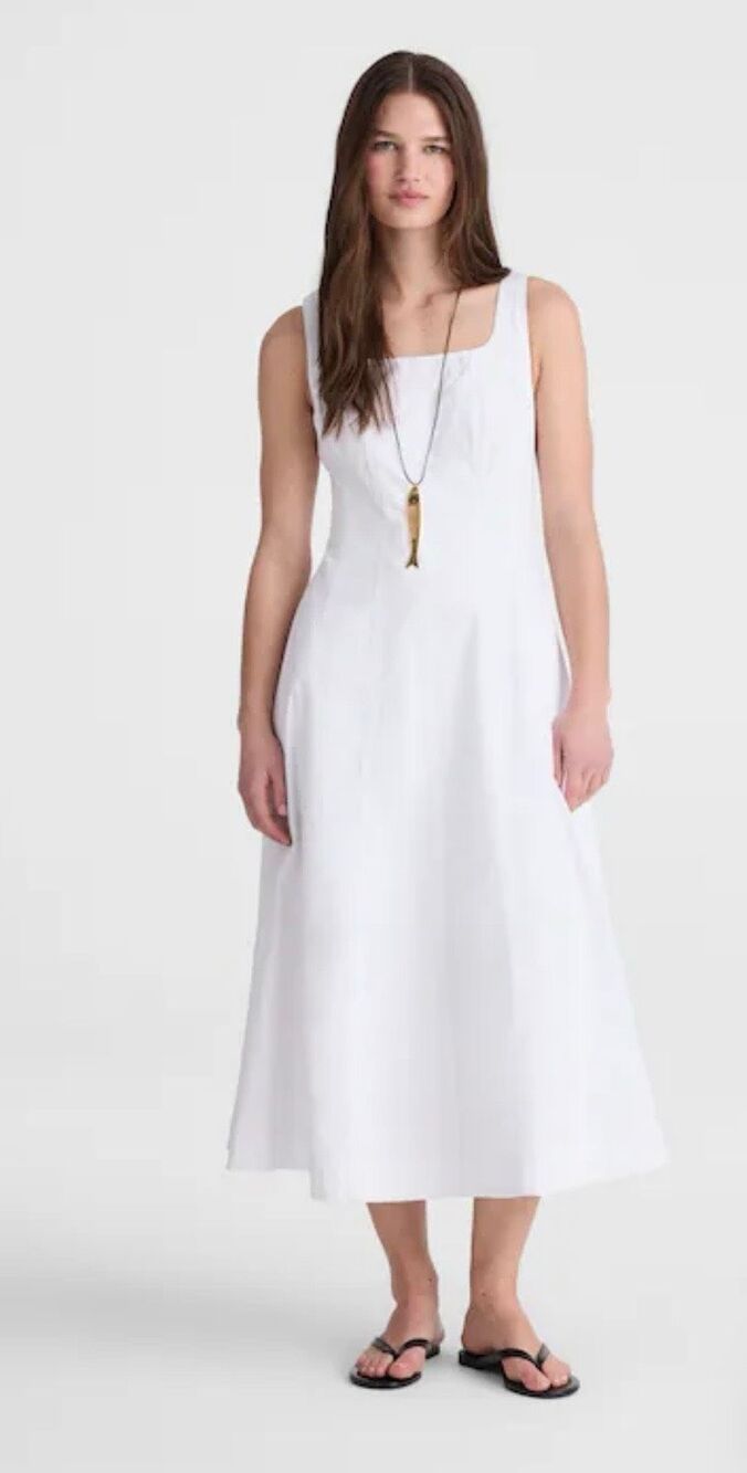 Madewell The Rylee Midi Dress NWT size 10
